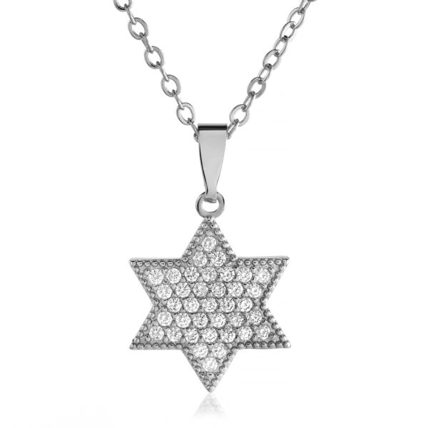 שרשרת רודיום מוכסף