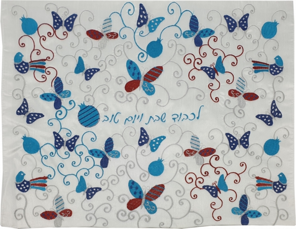 כיסוי חלה רקמה במבוק ידידותי לסביבה
