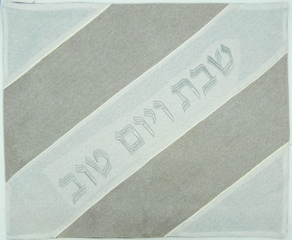 כיסוי פלטה פשתן עמיד בחום רקמה
