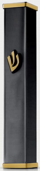 מזוזה אלומיניום 8 ס"מ זהב