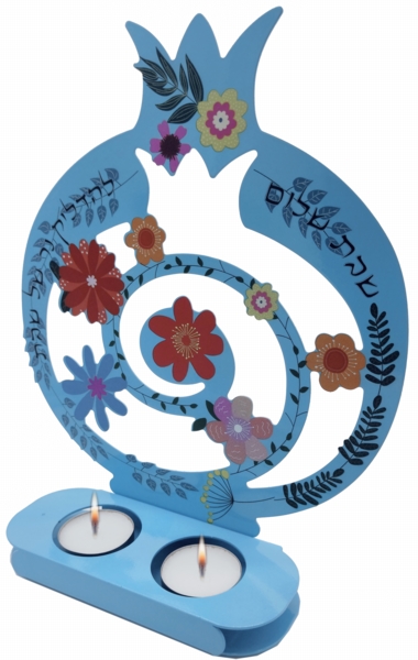 פמוט לשבת חיתוך לייזר הדפסה דיגיטלית