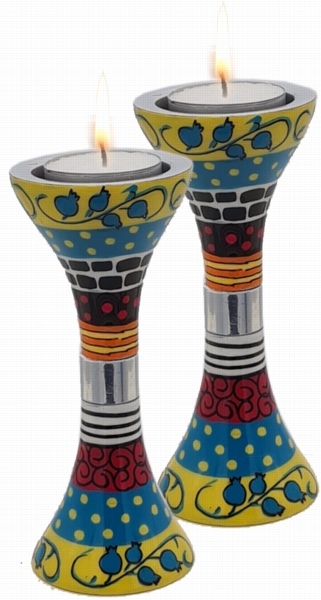 פמוטים 12 ס"מ צהוב