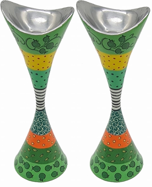 פמוטים 25 ס"מ ירוק