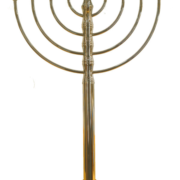 חנוכייה גדולה 90 ס"מ קלאסית זהב
