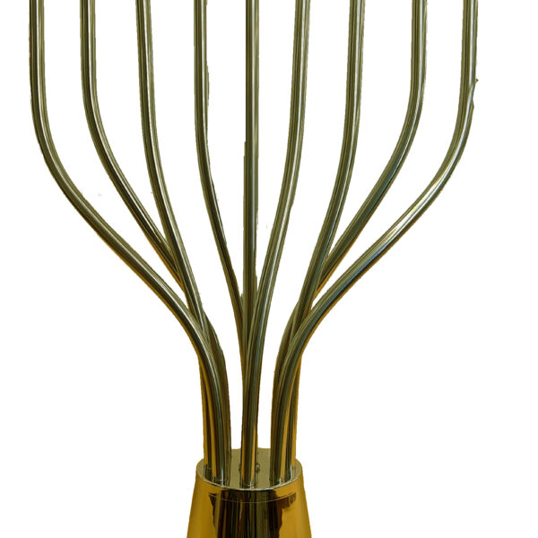 חנוכייה גדולה 70 ס"מ נבל דויד זהב